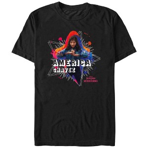 Men's Marvel Doctor Strange in the Multiverse of Madness America Chavez Paint Splatter T-Shirt - 1 of 4