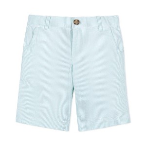 Hope & Henry Boys' Organic Cotton Seersucker Short, Kids - 1 of 4
