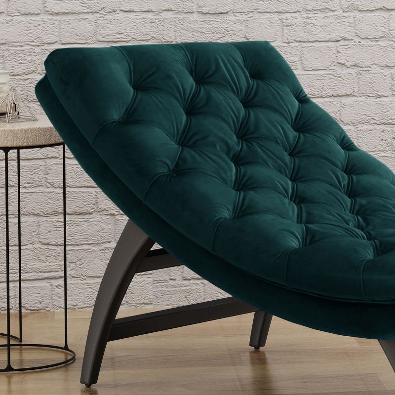 Garret Tufted Chaise Lounge - Christopher Knight Home, 4 of 6