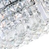 CWI Lighting Colosseum 4 Light Flush Mount With Chrome Finish - 3 of 4
