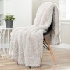 Chanasya Fuzzy Tusicon Faux Longfur Throw Blanket - Plush Blanket - 2 of 4