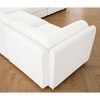 CAVINAS Modern Sectional Sofa with 2 Seats,Convertible Modular Couch with Under-Sofa Storage,Couch for Living Room,2x Corner,White - 4 of 4