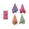 Storied Home 4-Piece Cotton Napkins with Ric Rac Trim, 4 Colors - 2 of 2
