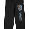 Magic The Gathering Dragon Logo Adult Black Sleep Pajama Pants - 2 of 4