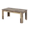 63" Farmhouse Dining Table - Rustic Wood Table for 4-6, Perfect for Small Spaces & Apartments - 2 of 4