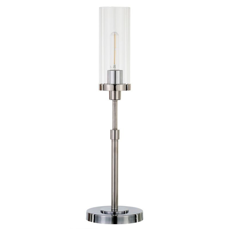 Hampton & Thyme 26.68" Tall Table Lamp with Glass Shade, 1 of 10