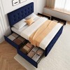 Bed Frame with 4 Storage Drawers and Headboard - 4 of 4
