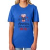 Runs On Mom Coffee Women's 4th Of July Crewneck Short-Sleeve T-Shirt - 2 of 4