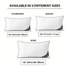Dexmalle Queen Size Skin-Friendly Comfy Cotton Pillow,Medium -Firm - 4 of 4