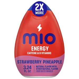 MiO Big Bottle Strawberry Pineapple Smash Liquid Water Enhancer - 3.24 fl oz Bottle - 1 of 4