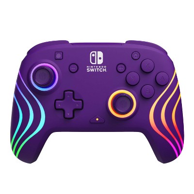 Afterglow Wave Wireless Motion Plus Nintendo Switch Controller Purple