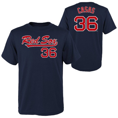 Red sox t shirt jersey on sale