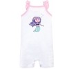 Hudson Baby Infant Girls Cotton Bodysuits and Rompers, 8-Piece, Mermaid - 2 of 2
