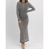Women's RHEA STRIPE KNIT COVER UP - Sweetkama - 4 of 4