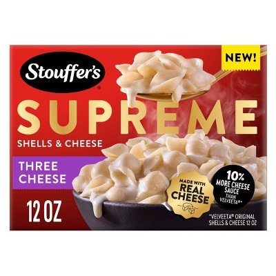 Stouffer's Supreme Three Cheese Shells and Cheese Mac and Cheese - 12oz