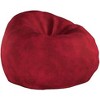 NicBex 5 Ft High-Density Shredded Foam Bean Bag Chair with Removable Microsuede Cover for Kids and Adults - 4 of 4