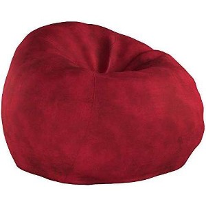 CAVINAS Round Microsuede Bean Bag Chair for Adults & Kids,Soft Bean Bag Ottoman,Accent Chairs for Living Room - 1 of 4
