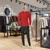 FDW Female/Male Mannequin Torso Dress Form Mannequin Adjustable Dress Mannequin Clothing Form Dress Model Full Body Plastic Display Tool - 2 of 4