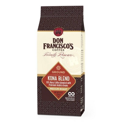Don Francisco&#39;s Kona Blend Medium Roast Ground Coffee - 10oz