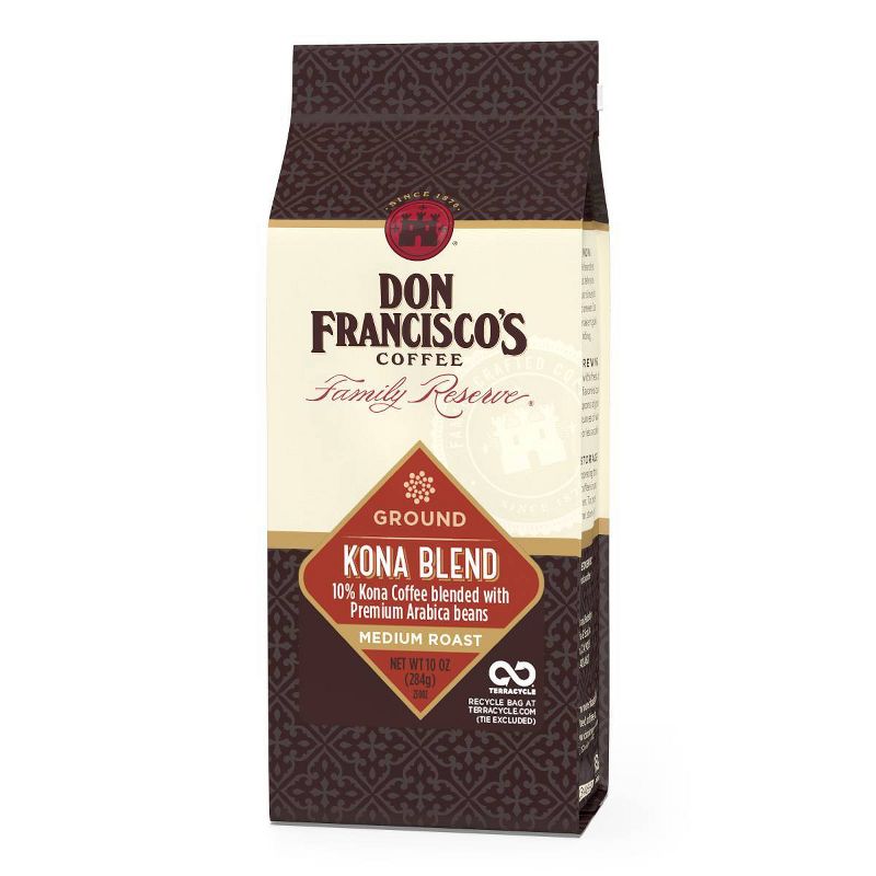 Don Francisco&#39;s Kona Blend Medium Roast Ground Coffee - 10oz, 1 of 9