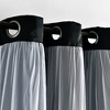 Lush Decor Sheer Grommet Insulated Blackout Window Curtain Panel Set - 2 of 4