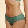 Women's Textured Low-Waist Swim Bikini Bottoms - Cupshe - 2 of 4