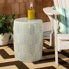 Hemdi Garden Stool - Indoor/Outdoor - ACS4578 - Blue - Safavieh - 2 of 4