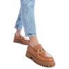 Carmela Collection, Women's Leather Moccasins 161061 - 2 of 3