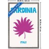 Trends International Reinders: Destinations - Destination Sardinia Framed Wall Poster Prints - 3 of 4