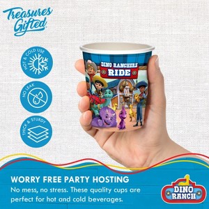 Treasures Gifted Dino Ranch Party Supplies - Cups - 24 Pack - 1 of 1