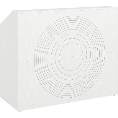 Tribesigns Reception Desk with Counter, 47" Front Desk