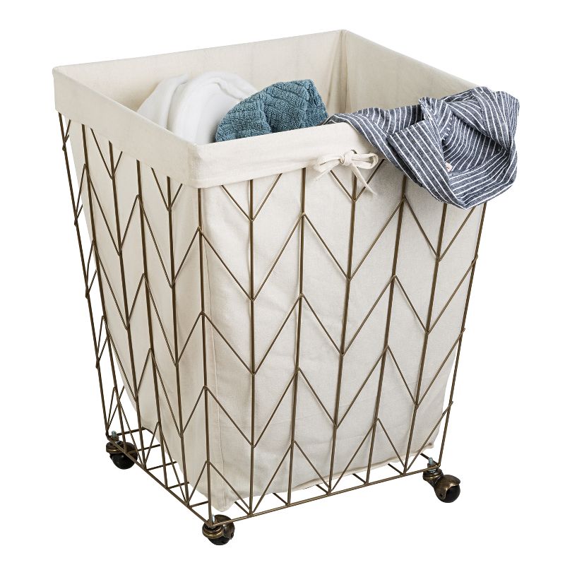 Honey-Can-Do Laundry Baskets Light Gold, 2 of 8