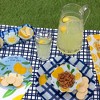 Pavilion Gift Company - Lemons - 11.5" Glass Platter with Bowl - Serving Platters - 3 of 4