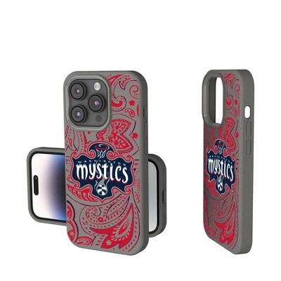 Keyscaper WNBA Paisley Soft Touch Cell Phone Case for iPhone 15 Pro