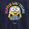 Boys' - Despicable Me Minions - Hippie Lil' Thing Graphic Long Sleeve Fleece Sweatshirt - 2 of 4