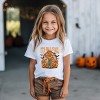 It's Fall Y'all Pumpkin Cowboy - Youth Short Sleeve Graphic T-Shirt and Toddler Short Sleeve Graphic T-Shirt - 3 of 4