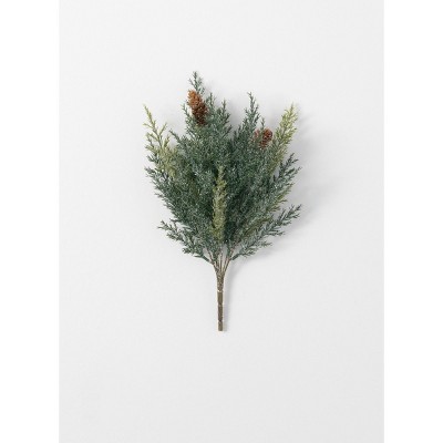 Sullivans Frosted Arborvitae Garland