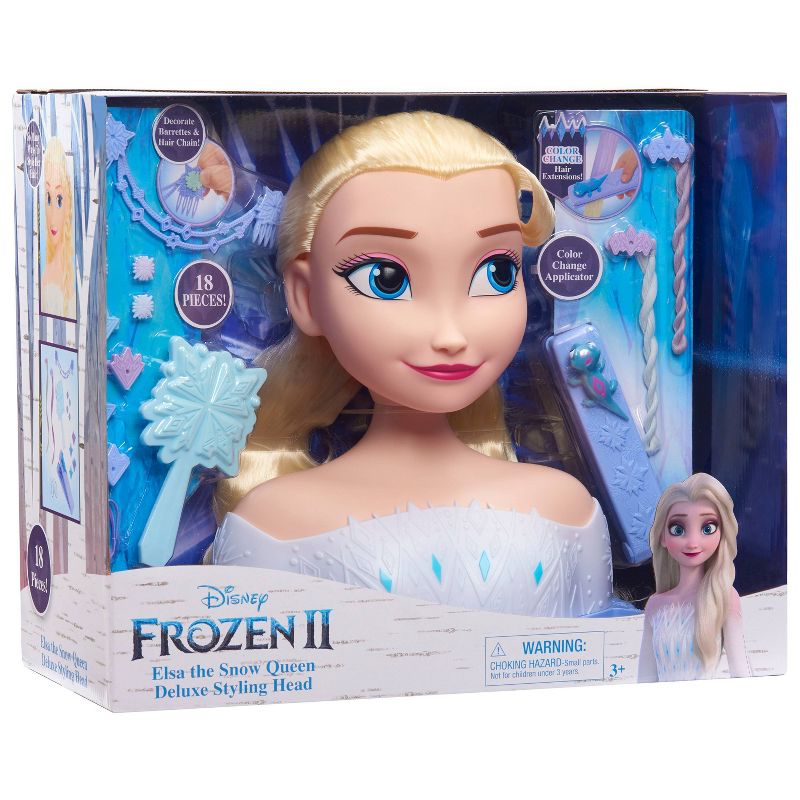 Disney Frozen 2 Deluxe Elsa the Snow Queen Styling Head 17pc, 5 of 11