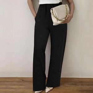 sachin and babi light blue dress ASOS Design Tailored High Rise Straight Leg Suit Pants in Buttermilk-White main image 0