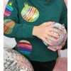 Girl Sequin Ornat Cropped Sweatshirt - Paper Flower - 2 of 3