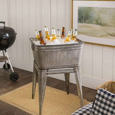 Royal Hampton Multi Functional with Stand Galvanized Metal Tub
