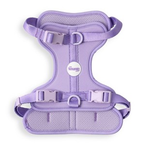 THE LICKER STORE Arlo Adjustable Soft Padded No Pull Pet Harness with 3 Buckles and 3 Leash Clips - 1 of 4
