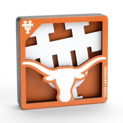 NCAA Texas Longhorns 3D Logo Magnet