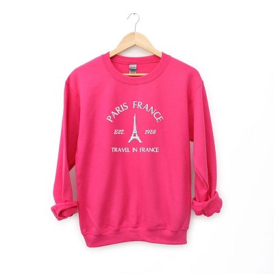 Simply Sage Market Women's Graphic Sweatshirt Embroidered Paris France