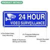 Unique Bargains Reflective UV Protected Waterproof Security Camera Sign 1 Pc - 2 of 4