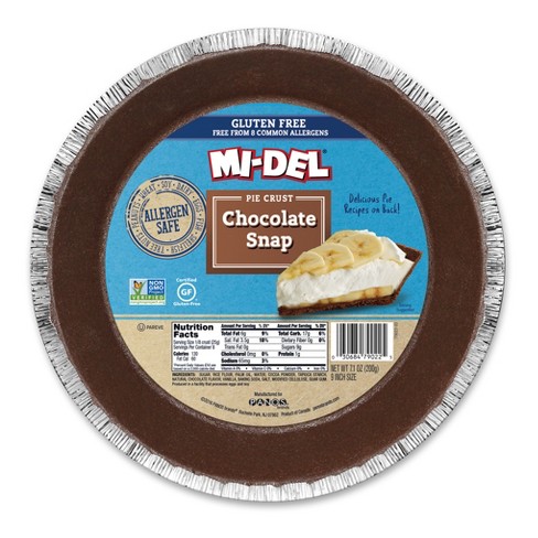 Mi Del Gluten Free Peanut Free Chocolate Snap Pie Crust 7 1oz