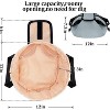 Narwey Barrel Drawstring Makeup Bag Large Travel Makeup Bag - 3 of 3