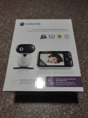 Babyphone Audio et Vidéo Wifi PIP 1610 HD Connect de MOTOROLA, Babyphones :  Aubert