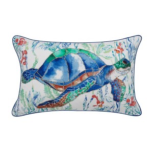 C&F Home Nautical Turtle Pillow - 1 of 3