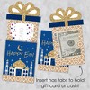 Big Dot of Happiness Eid Mubarak Money and Gift Card Sleeves - Ramadan Party - Happy Eid Nifty Gifty Card Holders - Set of 8 - 3 of 4